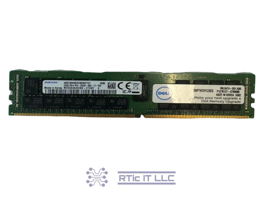 SNPTN78YC/32G DELL 32GB  2RX4 PC4-2666V SERVER MEMORY