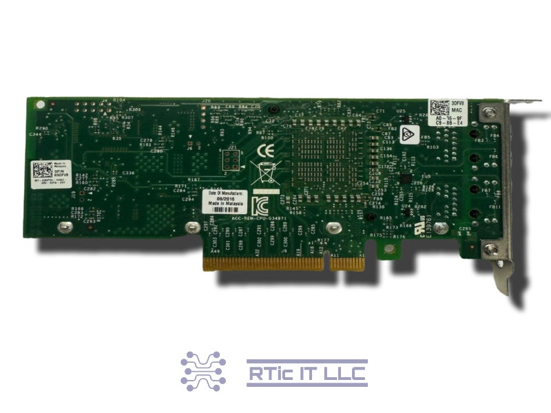 Dell X540-T2 10Gbps 2-Port Network Adapter (540-BBHD 3DFV8